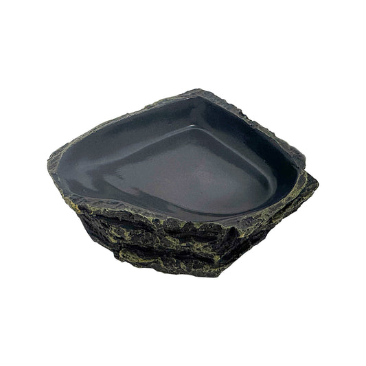 Shallow resin bowl