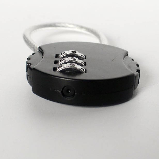 Anti-Theft Lock | Dial Lock Wire Type Lock | 3 Dial Code | No Key Needed | Reptile Terrarium Cage Lock | NFF-13