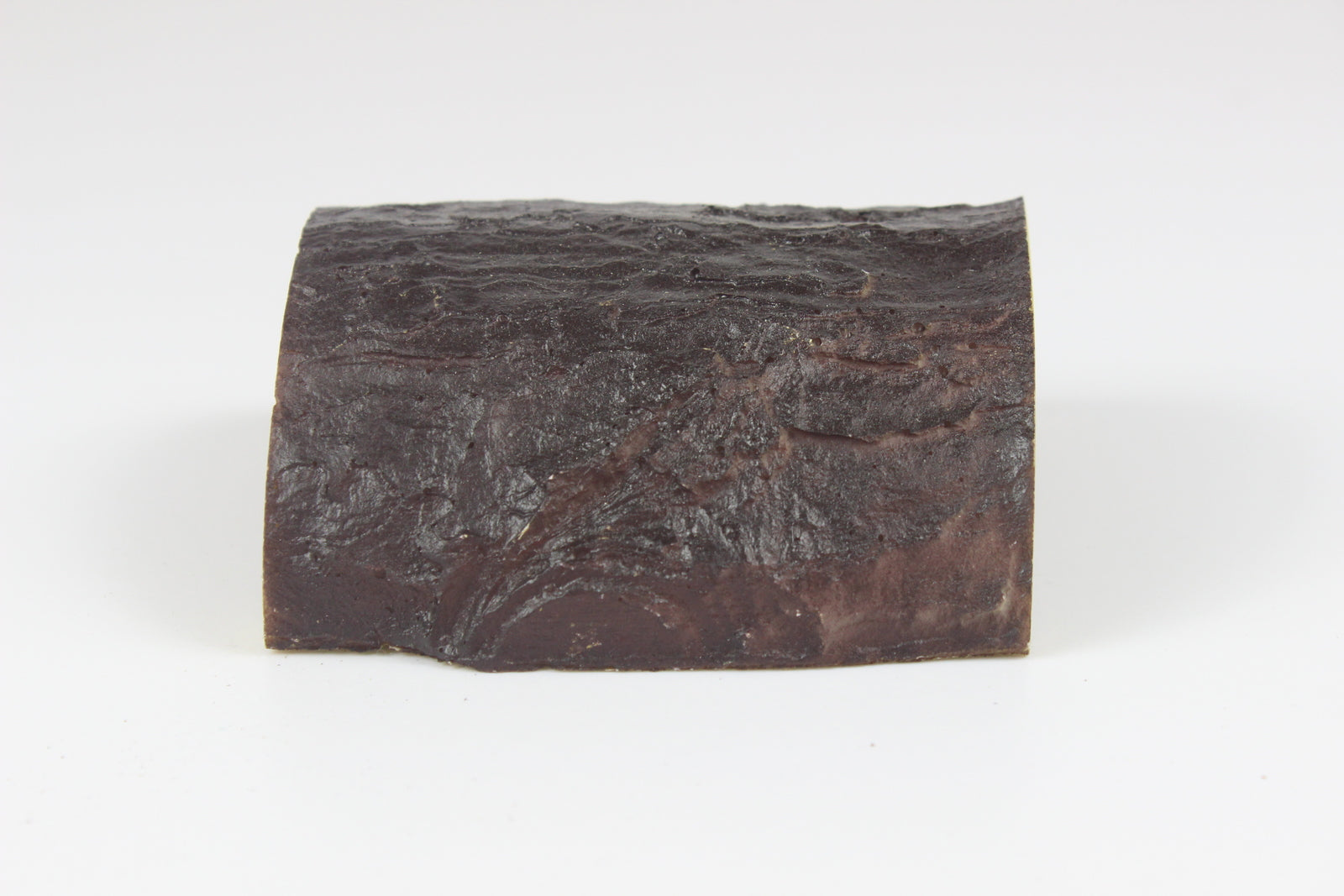 Short Dark Brown Log Hide | Reptile Resin Cave Log