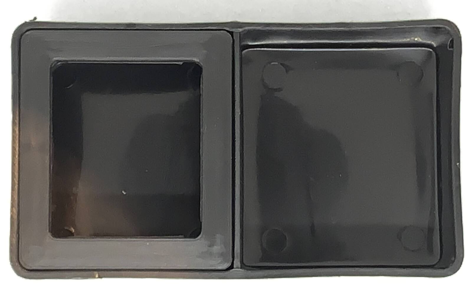 Mealworm Dish | 2 Sections | Lizard Feeding Dish for Mealworms | bearde Dragon Feeding