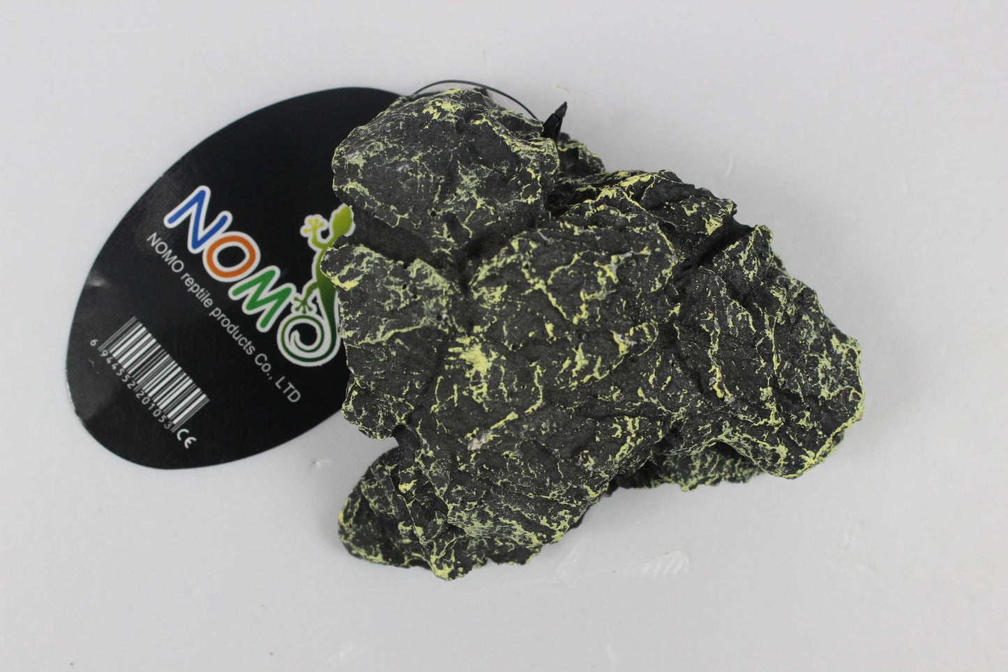 Black and Green Rock Cave | Reptile Resin Cave