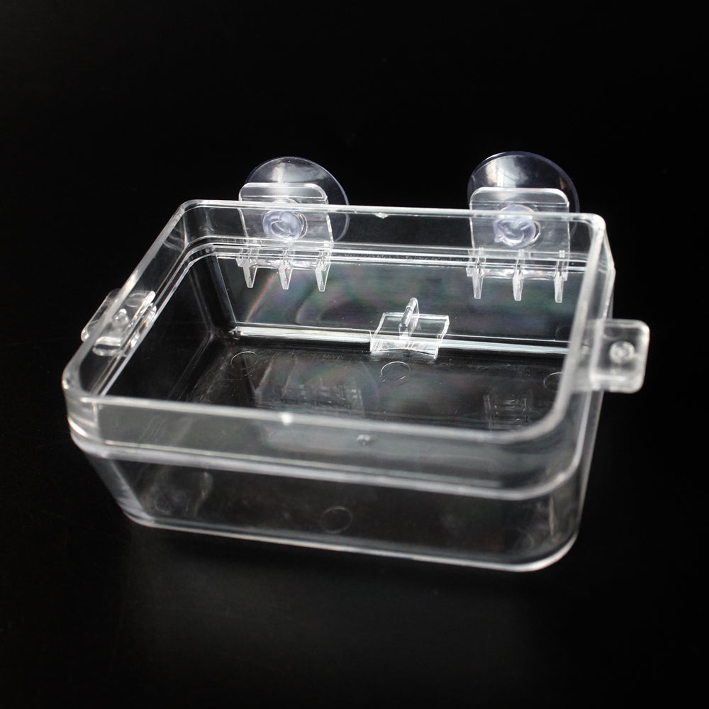 Escape-Proof Feeder Feeding Container for Reptiles | NW-30 | With Suction Cups for Vivariums