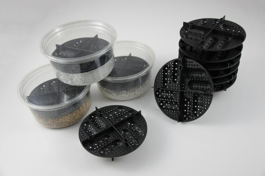 Reptile Egg Incubation Trays | Perfect for "Over Water" Method or other Substrate | Snake Egg Incubation Trays | Lizard Egg Incubation Trays