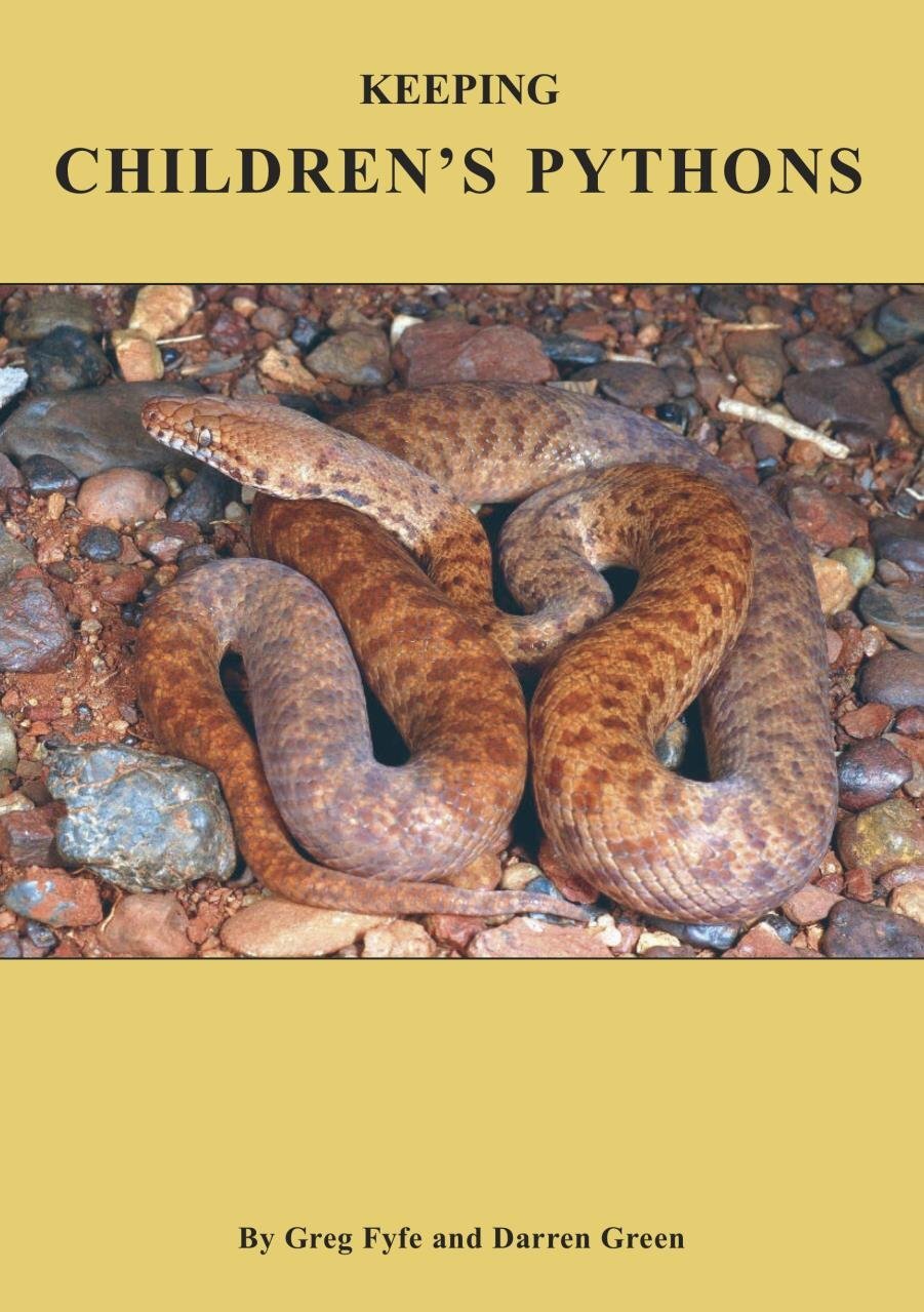 Keeping Children's Pythons Manual | Book | By Greg Fyfe and Darren Green | 49 pages | Colour Photographs