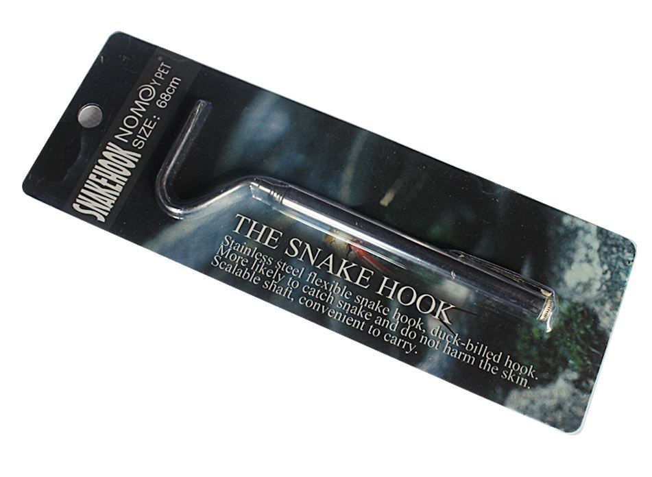 Super Light Weight Telescopic Snake Hook | Collapsable Silver Stainless Steel | 18cm extends to 68cm