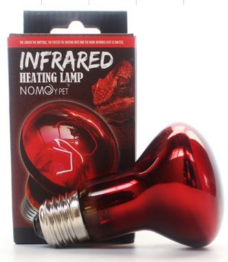Pet Reptile Infrared Heating Lamp | Reptile heating light globe