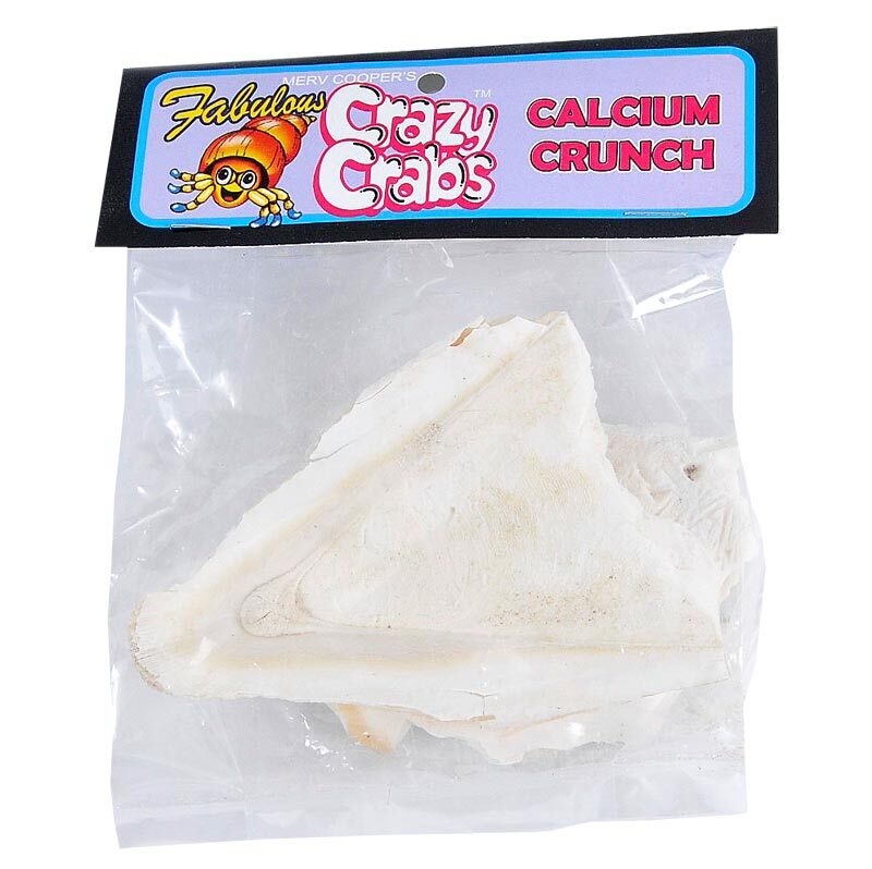 Crazy Crab Calcium Crunch Bag for Pet Hermit Crabs | Crazy Crabs Calcium Cuttlefish | Online Hermit Crabs Australia
