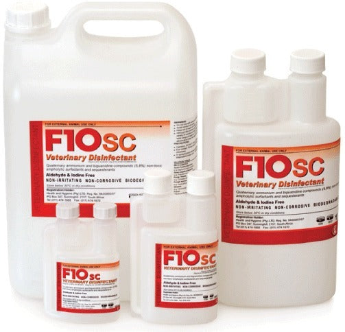 F10SC Veterinary Disinfectant | Highly Concentrate | Super Concentrate | Kills Viruses & Bacteria