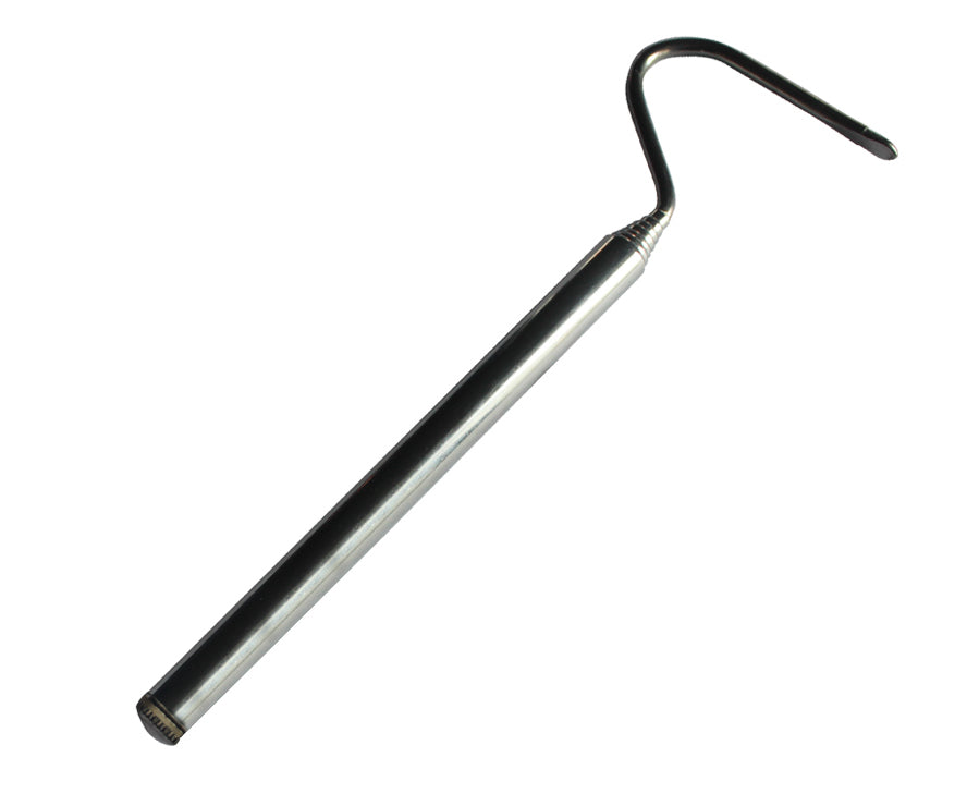 Super Light Weight Telescopic Snake Hook | Collapsable Silver Stainless Steel | 18cm extends to 68cm