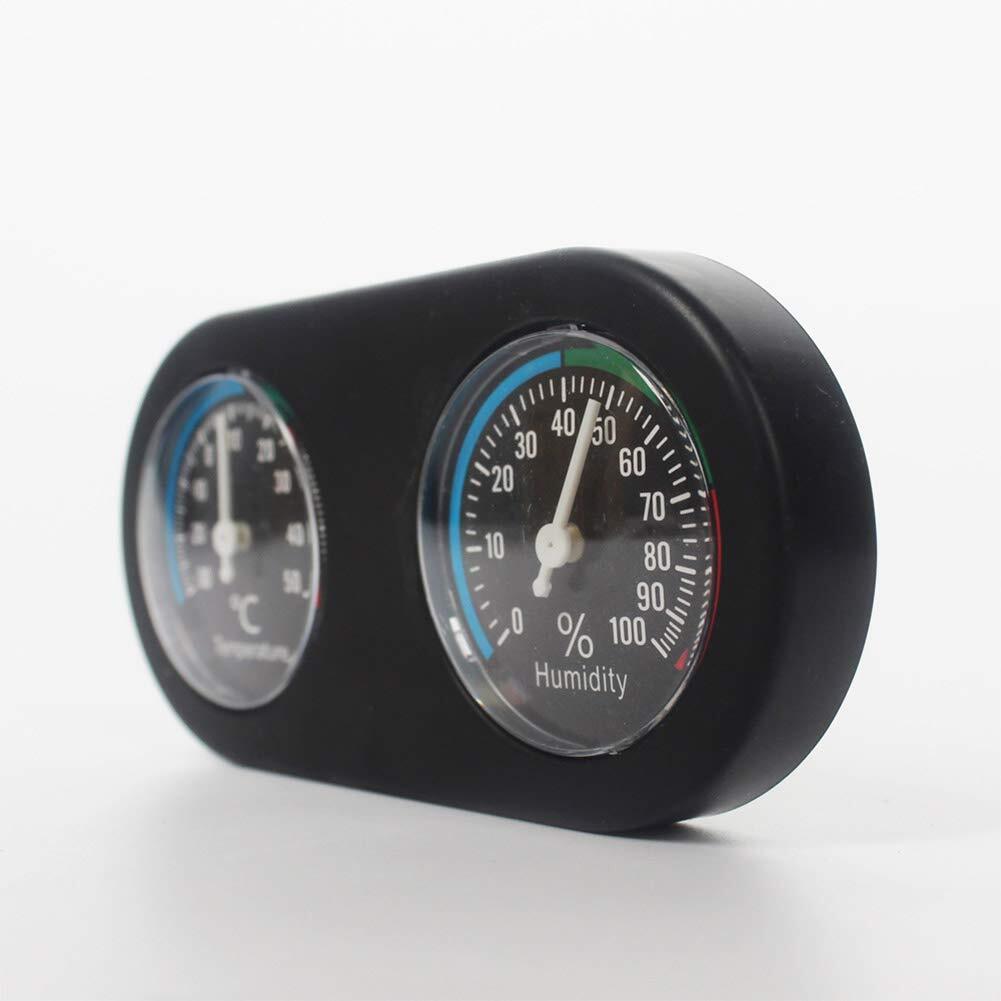 Analog Wet Thermometer & Hygrometer Combination Gauges | Double Dial 